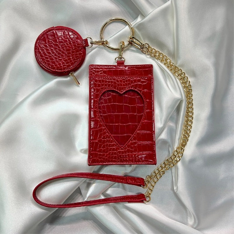 (Goods - Bag) Oshikatsu Sansen Multi Chain Bag Red [OSHI LAB]