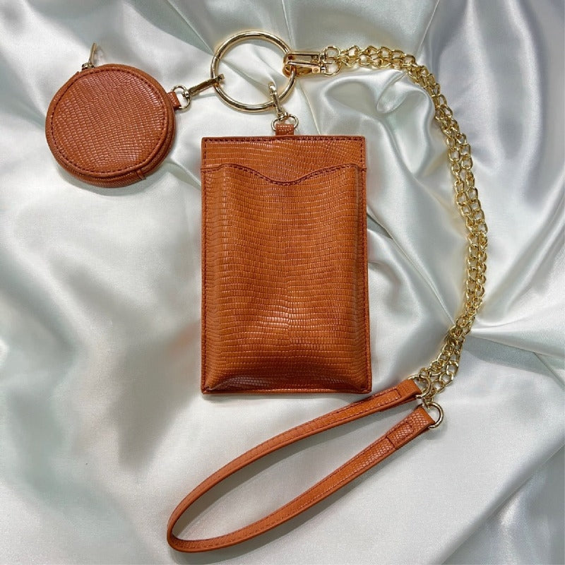 (Goods - Bag) Oshikatsu Sansen Multi Chain Bag Orange [OSHI LAB]
