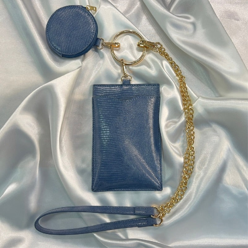 (Goods - Bag) Oshikatsu Sansen Multi Chain Bag Blue [OSHI LAB]