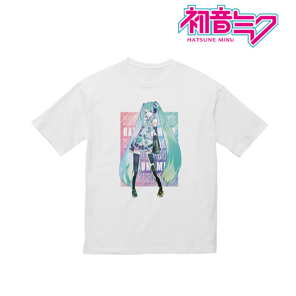(Goods - Shirt) Hatsune Miku Ani-Art Vol. 3 BIG Silhouette T-Shirt Unisex S