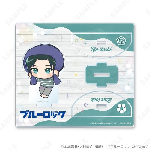 (Goods - Stand Pop) Blue Lock Yuratsun Acrylic Stand 6. Rin Itoshi [Dekopachi!]