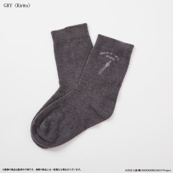 (Goods - Footwear) Sword Art Online Lounge Socks Women's (Kirito) (Palude)