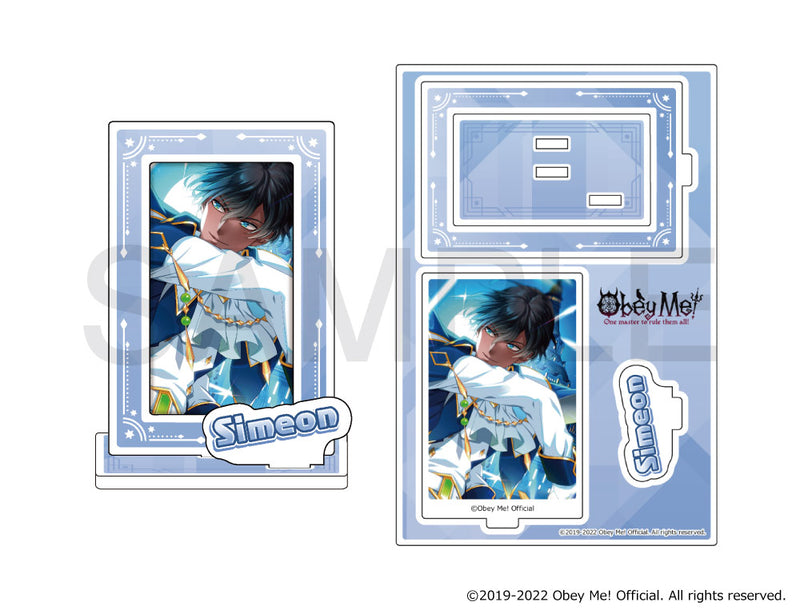 (Goods - Stand Pop) Obey Me! x mixx garden Card Petit Collection Frame Acrylic Stand (Simeon)