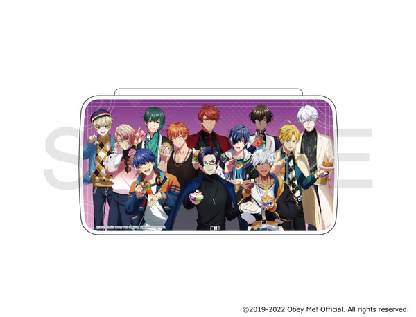 (Goods - Case) Obey Me! x mixx garden Dokidoki Cafe Meguri in Human World Antibacterial Multi-purpose Case