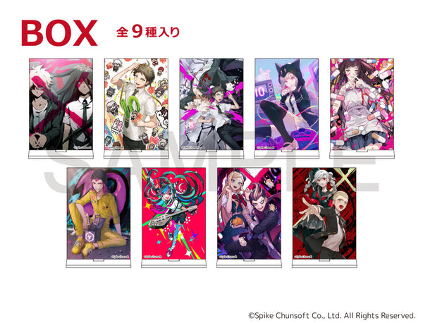 (1BOX=9)(Goods - Stand Pop) Danganronpa 2: Goodbye Despair x mixx garden Acrylic Stand COMPLETE BOX