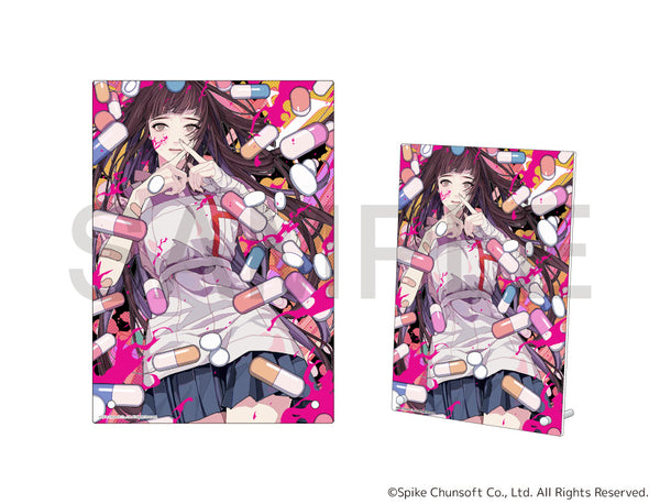 (Goods - Board) Danganronpa 2: Goodbye Despair x mixx garden Acrylic Art Panel (keiko/Mikan Tsumiki)