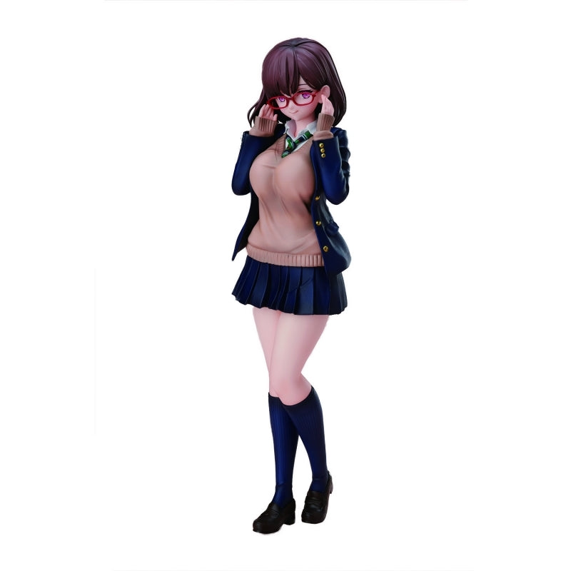 (Bishojo Figure) Daiki Kase Illustration "Glasses JK" Complete Figure