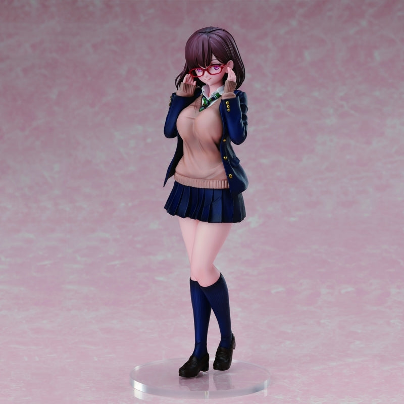 (Bishojo Figure) Daiki Kase Illustration "Glasses JK" Complete Figure