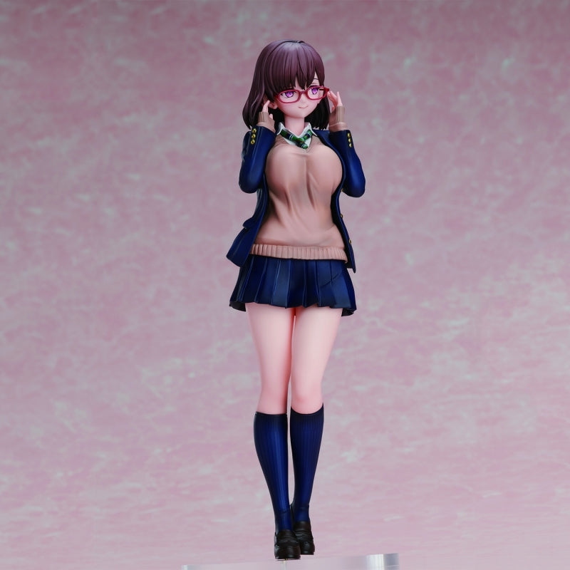 (Bishojo Figure) Daiki Kase Illustration "Glasses JK" Complete Figure