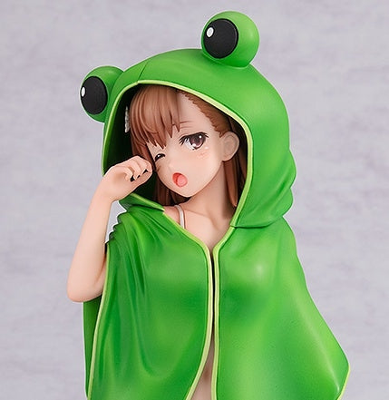 (Bishojo Figure) A Certain Scientific Railgun T Mikoto Misaka: Hoodie☆Look Gekota ver. 1/7 Complete Figure