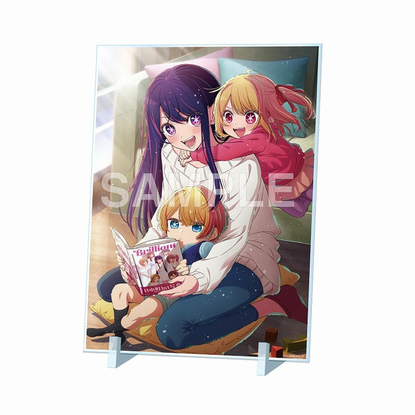 (Goods - Ornament) Their Idol's Children (Oshi no Ko) Acrylic Panel B
