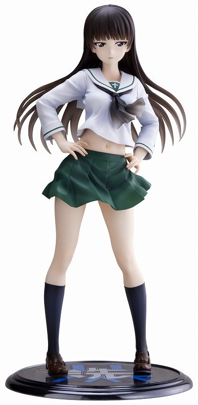 (Bishojo Figure) Girls und Panzer Senshadou Daisakusen! Shiho Nishizumi Oarai Girls High 1/7 Complete Figure