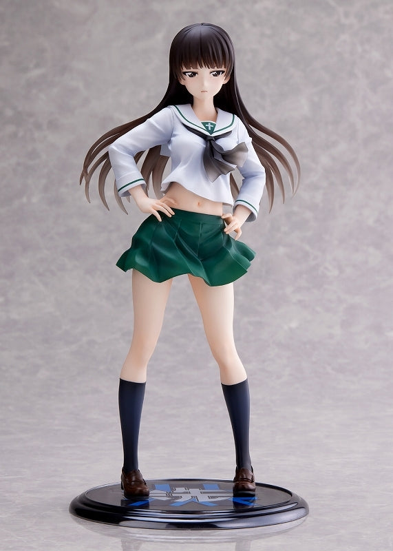 (Bishojo Figure) Girls und Panzer Senshadou Daisakusen! Shiho Nishizumi Oarai Girls High 1/7 Complete Figure