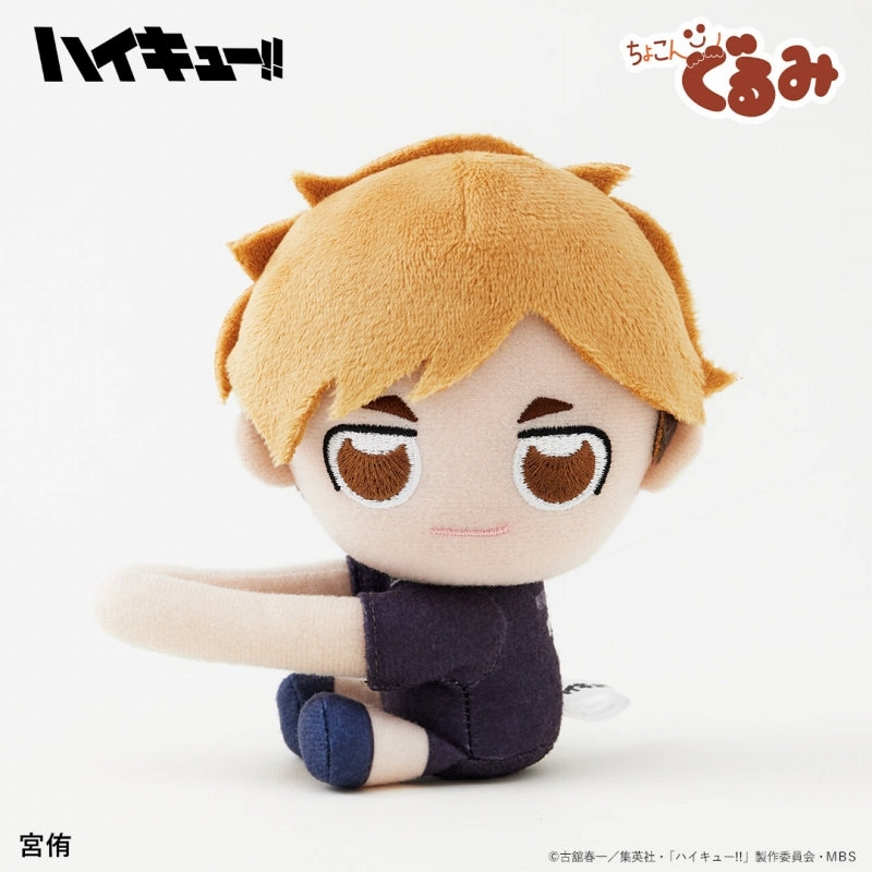 (Goods - Mascot) Haikyu!! Chokongurumi Gyutto Holder Atsumu Miya