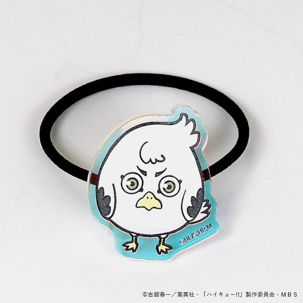 (Goods - Hair Tie) Haikyu!! Iridescent Rubber Hair Tie Hoshiumi Seagull