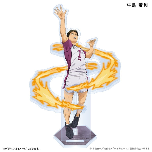 (Goods - Stand Pop) Haikyu!! Effect Acrylic Figure Uniform Ver. Wakatoshi Ushijima