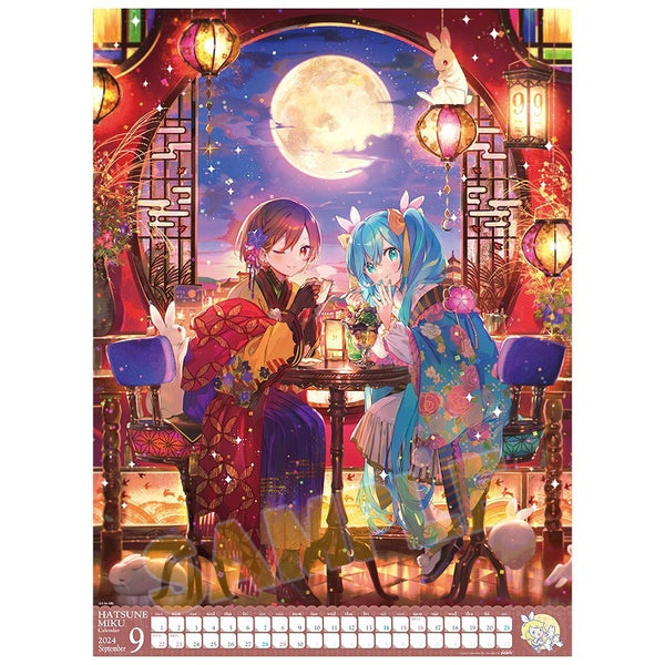 (Calendar) Hatsune Miku 2024 Wall Calendar CL-059