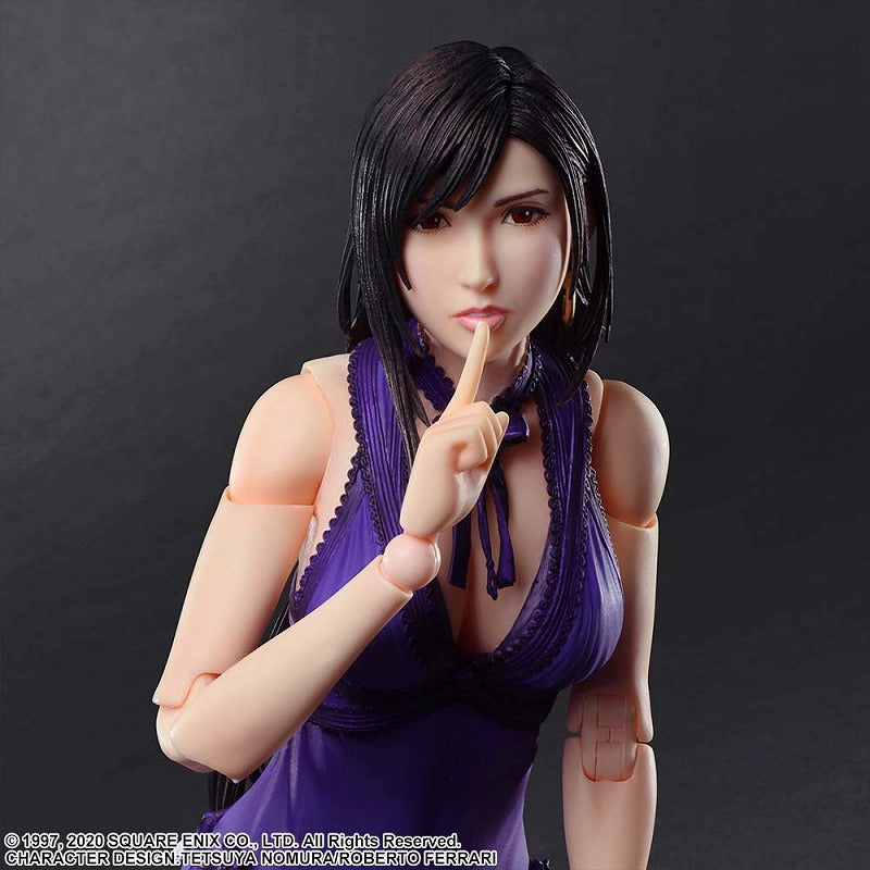 (Action Figure) Final Fantasy VII Remake PLAY ARTS Kai Tifa Lockhart - Dress Ver. [Clearance Sale Item]