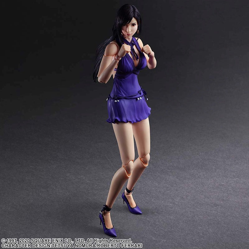 (Action Figure) Final Fantasy VII Remake PLAY ARTS Kai Tifa Lockhart - Dress Ver. [Clearance Sale Item]