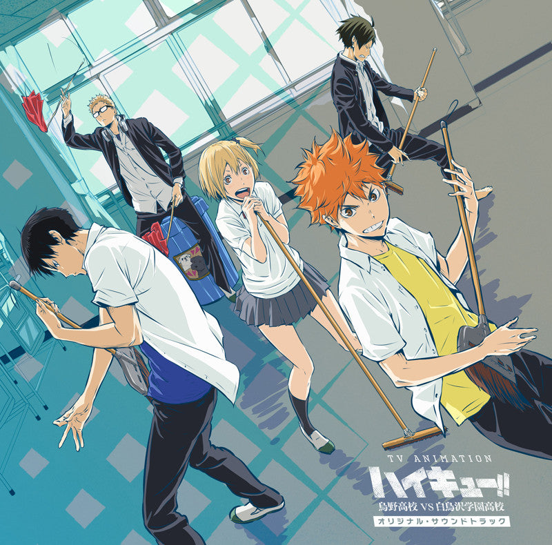 (Soundtrack) Haikyu!! Karasuno High School vs Shiratorizawa Academy TV Series Original Soundtrack Animate International