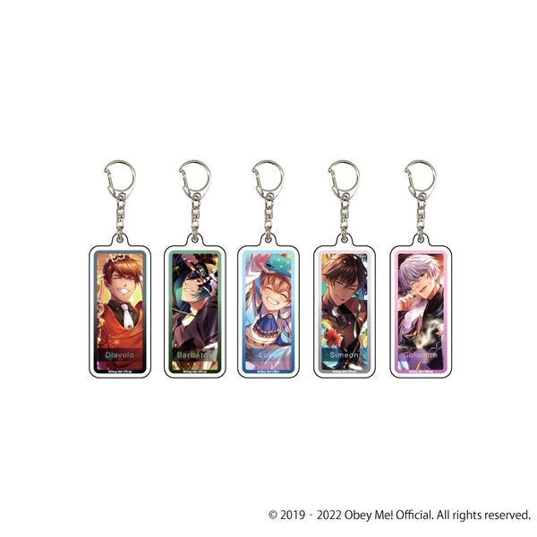 (1BOX=5)(Goods - Key Chain) Acrylic Key Chain Obey Me! 05 / Complete BOX (5 Types Total)