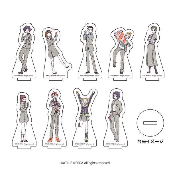 (Goods - Stand Pop) Revelations: Persona Petit Acrylic Stand 01 (Blind) (9 Types Total) (GraffArt) Animate International