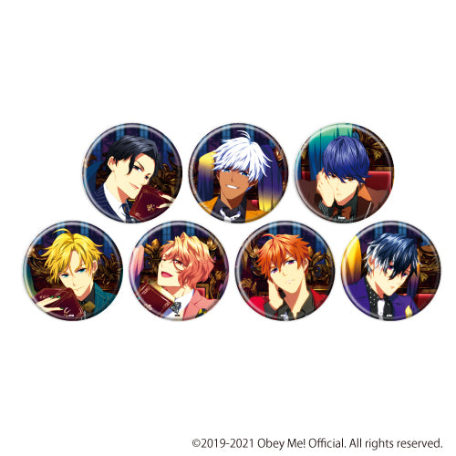 [※Blind Box](Goods - Badge) Obey Me! Button Badge 02 Featuring Exclusive Art (Random; 7 types in total) Animate International