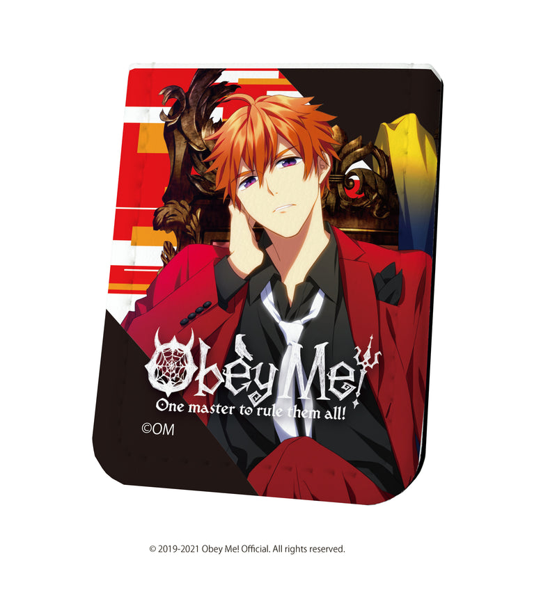 (Goods - Sticky Notes) Obey Me! Sticky Note Leather Booklet 06 Featuring Exclusive Art - Beelzebub Animate International