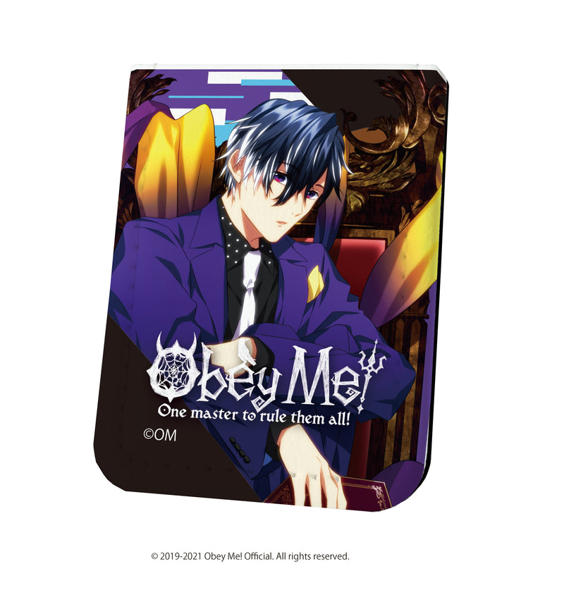 (Goods - Sticky Notes) Obey Me! Sticky Note Leather Booklet 07 Featuring Exclusive Art - Belphegor Animate International