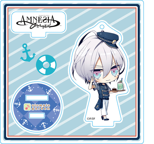 (Goods - Stand Pop) Otomate Garden Chibi Character Acrylic Stand 2017_68 AMNESIA Ikki Animate International