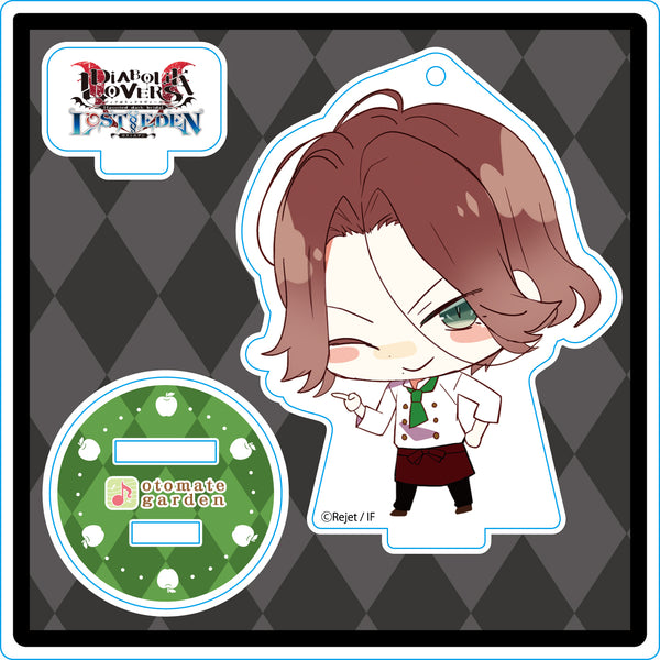 (Goods - Stand Pop) Otomate Garden Chibi Character Acrylic Stand 2017_108 DIABOLIK LOVERS LE Sakamaki Laito Animate International