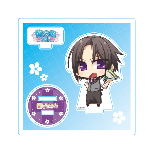 (Goods - Stand Pop) Otomate Garden Chibi Character Acrylic Stand _2019_130 Hakuoki SSL Hijikata Toshizou Animate International