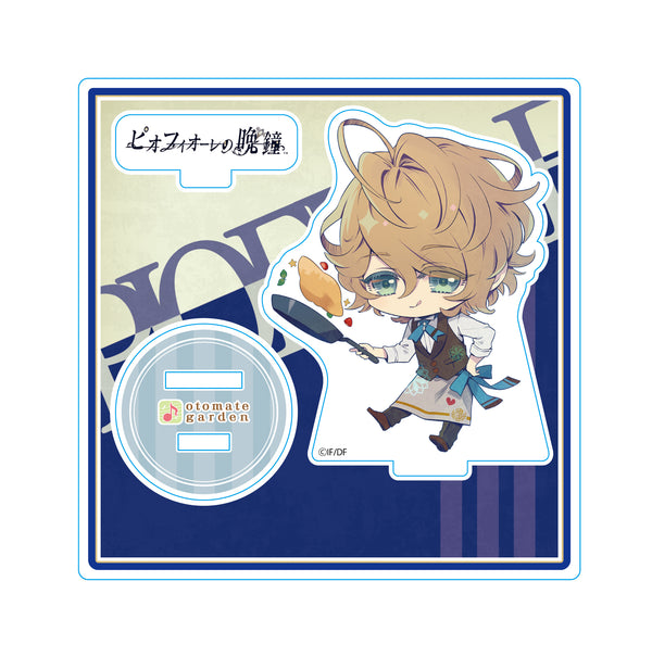 (Goods - Stand Pop) Otomate Garden Chibi Character Acrylic Stand _2019_148 Piofiore no Bansho Nicola Animate International