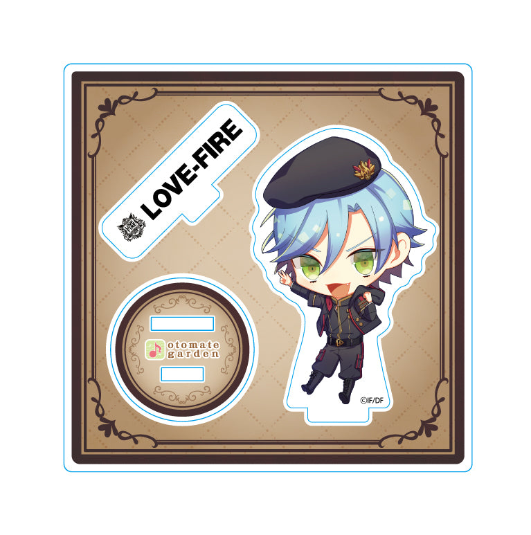 (Goods - Acrylic Stand) Otomate Garden Chibi Character Acrylic Stand - LOVE FIRE!! from OTOMATE TRIBE Nayuta Yagami (VARIABLE BARRICADE) Animate International