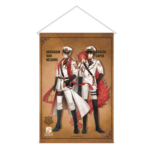 (Goods - Tapestry) Otomate Garden LOVE FIRE!! from OTOMATE TRIBE Tapestry Lupin & Van (Code:Realize)