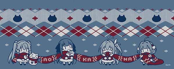 (Goods - Scarf) Aokana: Four Rhythm Across the Blue Aokana SD Neck Warmer Animate International