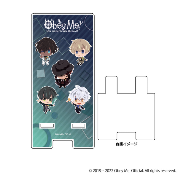 (Goods - Smartphone Accessory) Smartphone Character Stand Obey Me! 02 / Green