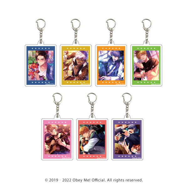 (1BOX=7)(Goods - Key Chain) Acrylic Key Chain Obey Me! 06 / Complete BOX (7 Types Total)(Official Art)