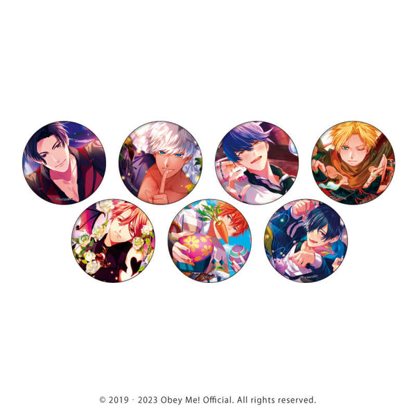 (1BOX=7)(Goods - Badge) Button Badge Obey Me! 06 / Complete BOX (7 Types Total)(Official Art)