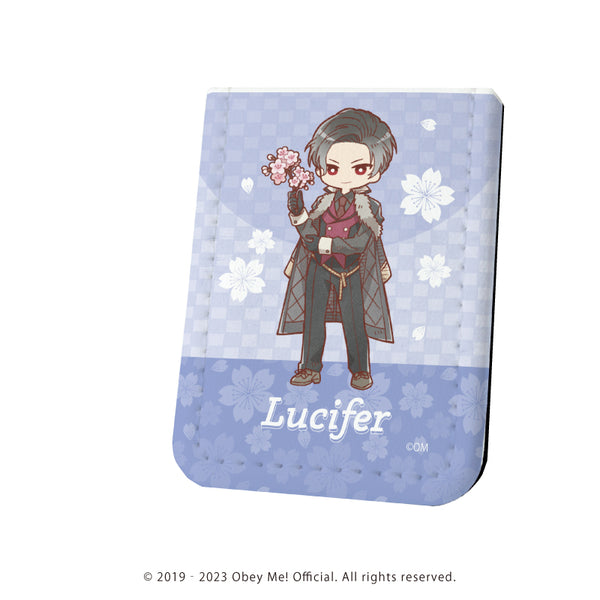 (Goods - Sticky Notes) Sticky Note Leather Booklet Obey Me! 18 / Lucifer (Retro Art)