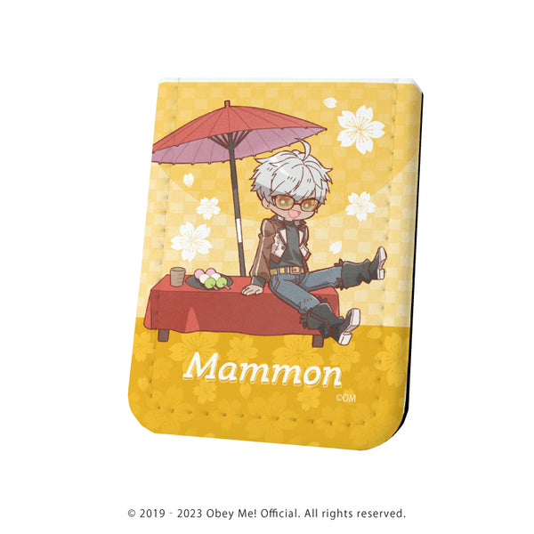(Goods - Sticky Notes) Sticky Note Leather Booklet Obey Me! 19 / Mammon (Retro Art)