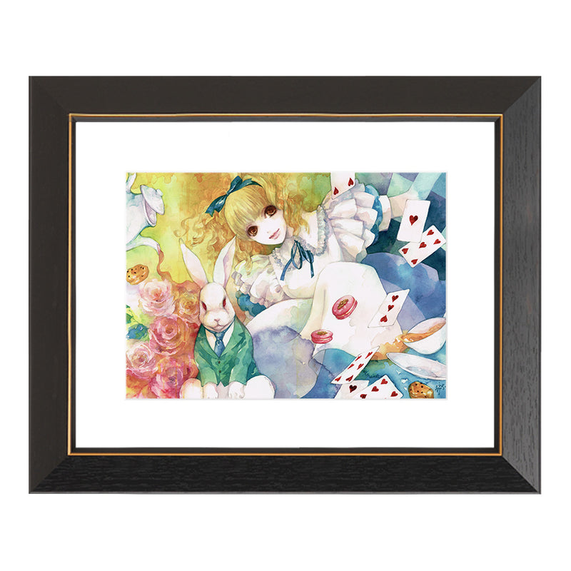 (Goods - High Resolution Print) Art collection Rio Ayasaka Alice's Adventures in Wonderland (Signed by the Artist) Animate International