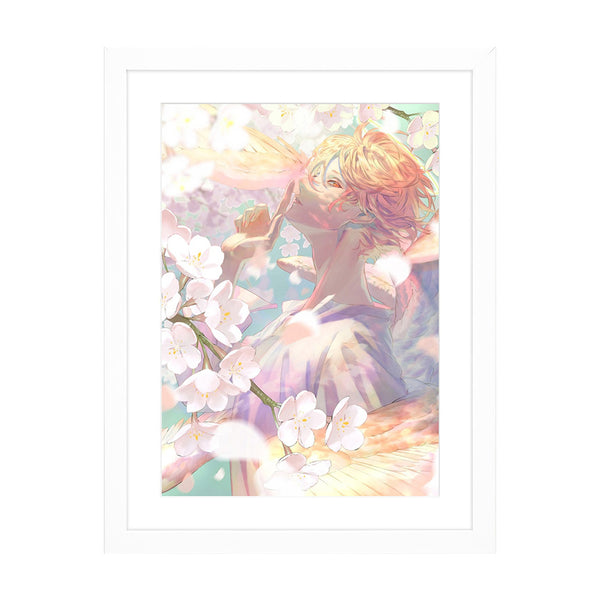 (Goods - High Resolution Print) Boys Gallery Fasna Chara-fine Sakura A4 Size (Signed by the Artist) Animate International