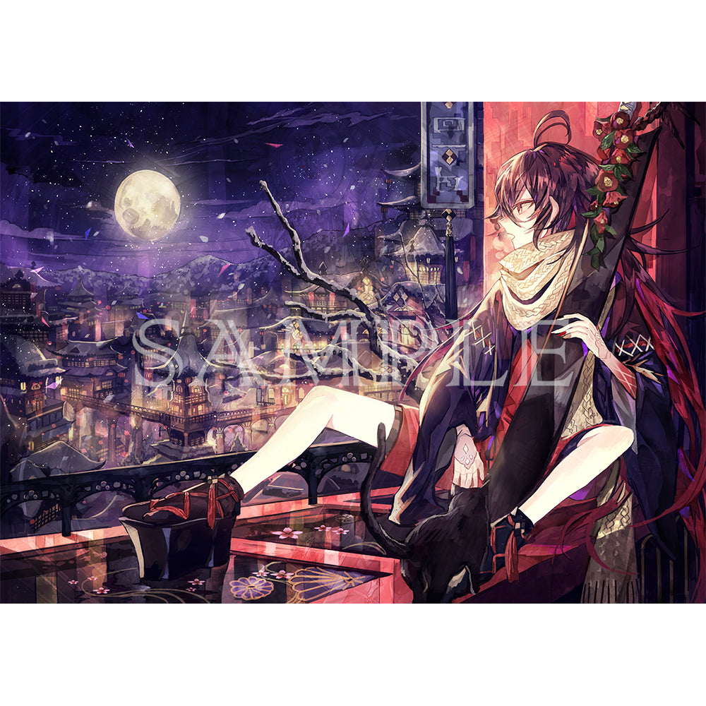 (Goods - High Resolution Print) Boys Gallery Mura Karuki Chara-fine Fuyu Geshiki A5 Size Animate International