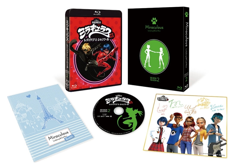(Blu-ray) Miraculous: Tales of Ladybug & Cat Noir TV Series Blu-ray-BOX Season 2