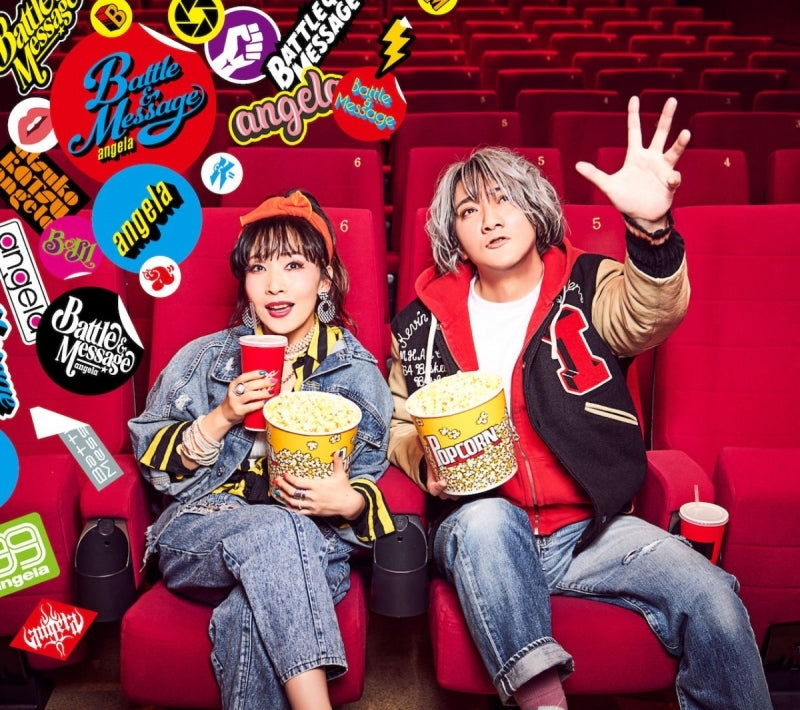 (Album) Battle & Message by angela [First Run Limited Edition] Animate International