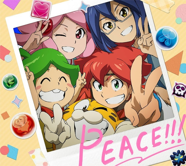 (Theme Song) Pazudora: Puzzle & Dragons ED: PEACE!!! by Luna Haruna [Production Run Limited Edition] Animate International