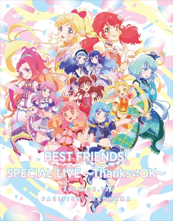 (Blu-ray) TV Aikatsu Friends! BEST FRIENDS! Special LIVE ~Thanks⇔OK~ LIVE Blu-ray Animate International
