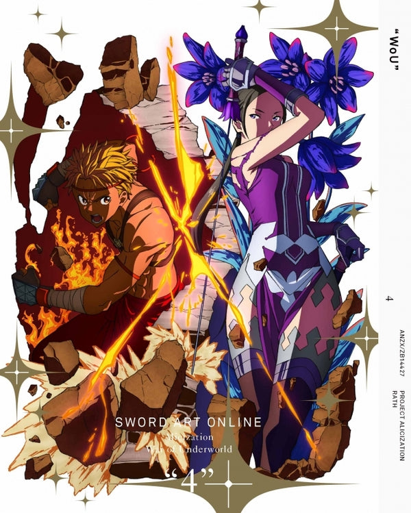 (Blu-ray) Sword Art Online: Alicization TV Series War of Underworld Vol. 4 [Complete Production Run Limited Edition] Animate International