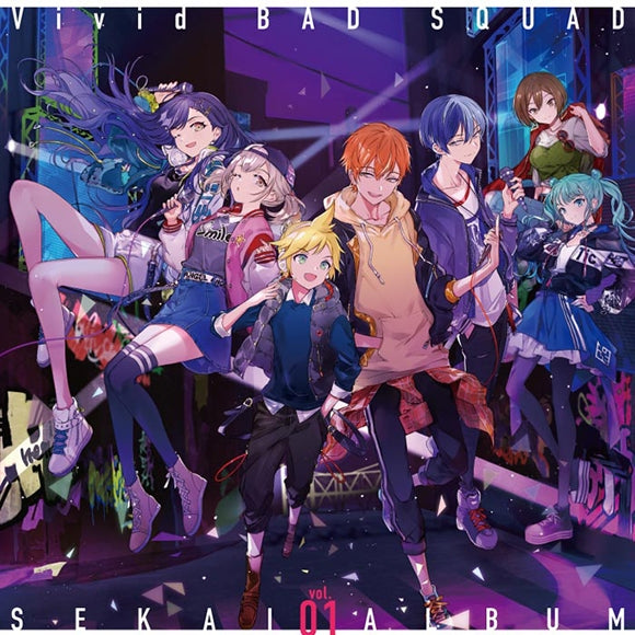 (Album) Hatsune Miku: Colorful Stage! Smartphone Game: Vivid BAD SQUAD SEKAI ALBUM vol. 1 [Regular Edition]